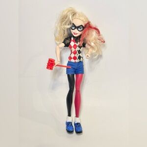 Harley Quinn Doll Marvel S. Squad DC Comics Mattel 12” 2015 Barbie Style